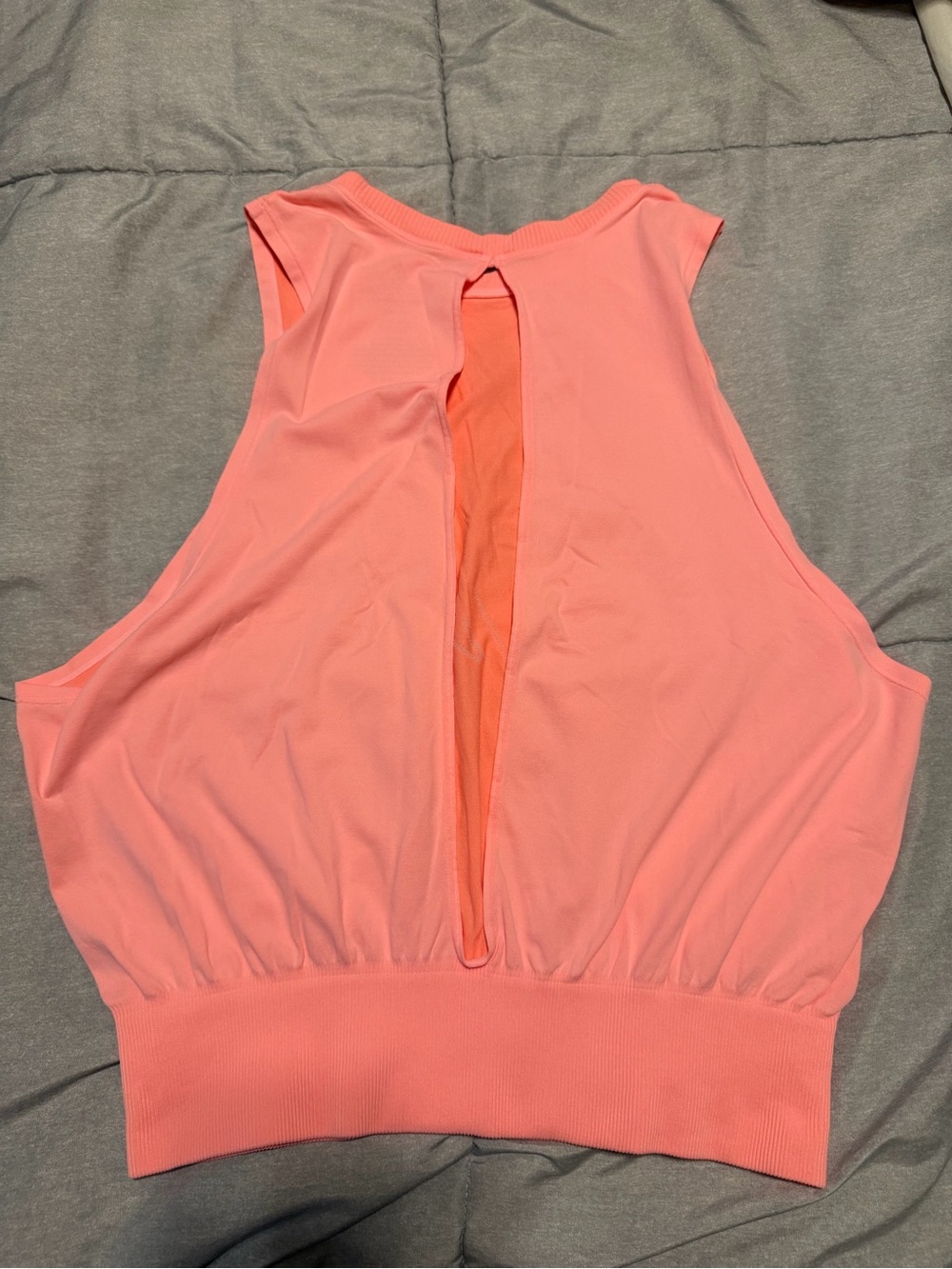 FP Movement by Free People Coral Pink Cropped Tank - Picture 4 of 5